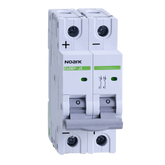 Noark Ex9BP-JX(+) Mini circuit breaker, 2-pole, 500VDC, 2A - Rubicon Installer Portal